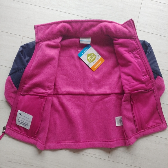 Columbia NEW girls Birch Falls Overlay Jacket - Picture 3 of 7